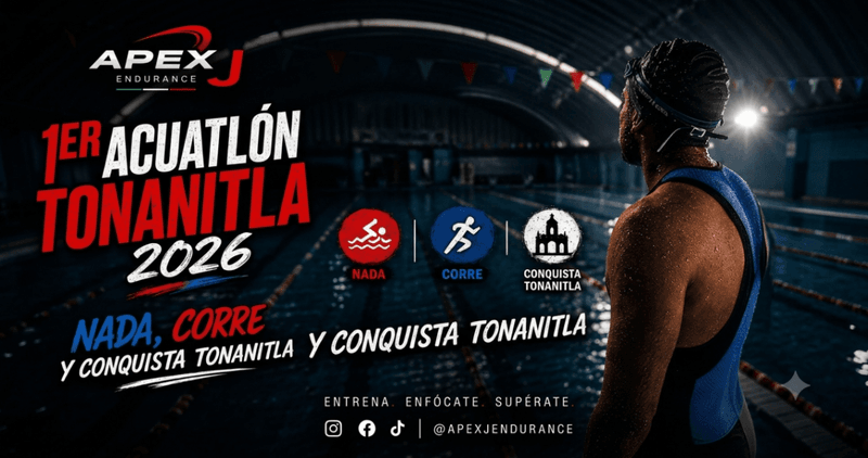 ¡Prepárate para el 1er Acuatlón Tonanitla 2026! Nada, corre y conquista